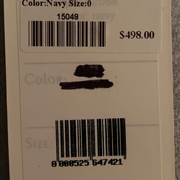 blue low cut sherri hill dress!! - Picture 6 of 6